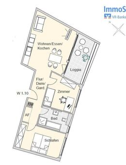 Ansprechende Wohnanlage im Nürnberg Nord: 60 stilvolle Neubau-ETW und 10 Büroeinheiten in Stadtlage! - Nürnberg