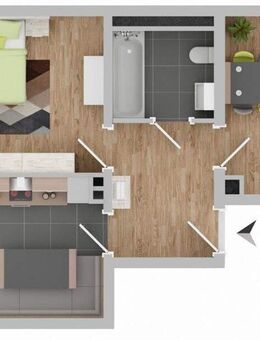 **** Schicke und moderne Wohnung mit Balkon! **** - Ludwigshafen (Rhein)