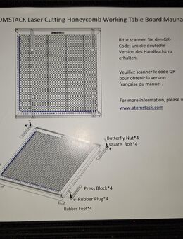 ATOMSTACK 24W Lasergravierer, A20 PRO V2 Laserschneider, hochpräzise Lasergravurmaschine für personalisierte Geschenke, - Ansbach