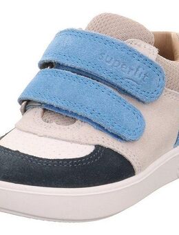 Superfit SUPIES WMS: mittel Klettschuh Sneaker, Freizeitschuh im Retro Look, Größenschablone zum Download