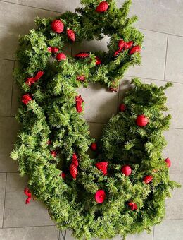 Tannengirlande XXL ca. 5 Meter mit LED Lichterkette - Essen