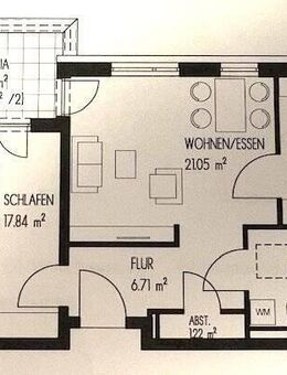 Seniorengerechte Eigentumswohnung 2 ZKB, ca. 65m², Loggia, aktuell vermietet... - Bad Dürkheim