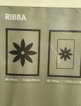 4x Bilderrahmen Ikea Ribba 30x40cm Originalverpackt - Alpen