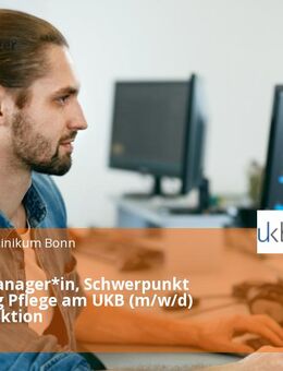 Projektmanager*in, Schwerpunkt Marketing Pflege am UKB (m/w/d) Pflegedirektion - Bonn