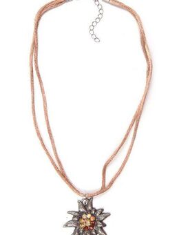Allgäu Rebell Collier Maria, mit Edelweiß