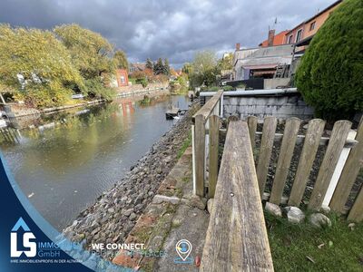 Traumhaftes Wassergrundstück mit Wohnhaus in Rathenow