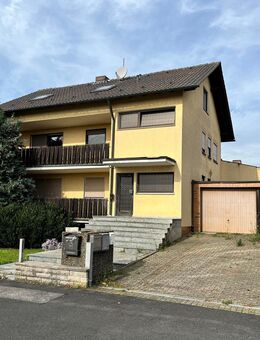 Achtung Gewerbetreibende! Großes 2 Fam.-Wohnhaus mit mehreren Hallengebäuden und Freifläche (ehemals Fliesenfachbetrieb) - Theres