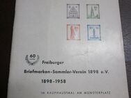 Freiburger Briefmarken-Sammler-Verein SÜWEBRA 1958 - 60 Jahre - - Mahlberg