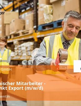 Kaufmännischer Mitarbeiter - Schwerpunkt Export (m/w/d) - Gallin-Kuppentin