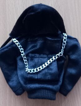 Hoodie für Auto-Schalthebel, schwarz, mit cooler Kette - Hürth