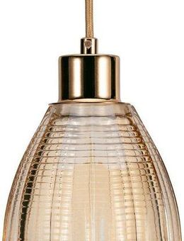 Pauleen Pendelleuchte Gleaming Gold, ohne Leuchtmittel, E27, Glas