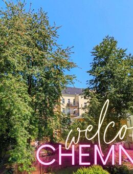 ++ großer Balkon mit Ausblick ins Grüne! - wunderschöne 3-Raum Wohnung mit Tageslichtbad ++ - Chemnitz