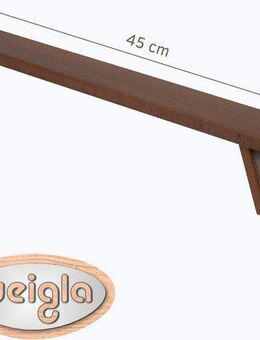 Weigla Schwibbogen-Fensterbank Weihnachtsdeko, Made in Germany (1-tlg), aus Buchenholz, Tiefe ca. 7,5 cm