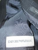 NEUw * Edel * Gesellschafts * Dinner * Hochzeits * Anlass * Ausgeh * Business * Schurwolle * Nadelstreifen * ANZUG "EMPORIO ARMANI" Gr. 56/ XL * nacht- dunkel- blau * weiß * in 88499