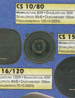 Original Mc-Farlow Autolautsprecher - Saffig