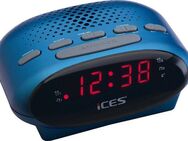 Lenco Radiowecker ICR-210 FM-Uhrenradio mit 2 Weckzeiten und Schlummerfunktion