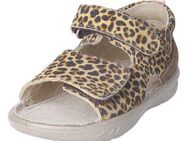 PEPINO by RICOSTA Banu WMS: mittel Lauflernschuh, Sandalette mit Klett und Animal Print, Größenschablone zum Download