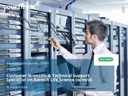 Customer Scientific & Technical Support Specialist im Bereich Life Science (w/m/d) - Feldkirchen (Regierungsbezirk Oberbayern)