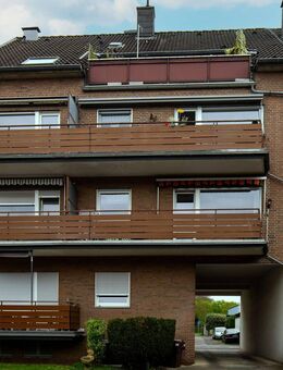 Komplett renoviert & möbliert - 2-Zimmer-Traumwohnung mit Balkon in ruhiger Lage! - Mönchengladbach