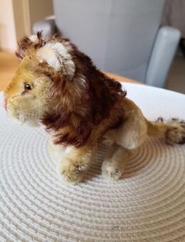 Steiff-Löwe,sitzend,ca.11 cm hoch,60erJahre,gepflegt,unbeschädigt - Haltern (See) Zentrum