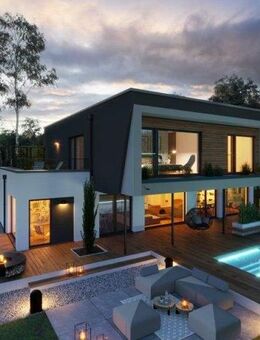 EXCLUSIVES DESIGNHAUS MIT STAFFELGESCHOSS FREI PLANBAR - Würzburg