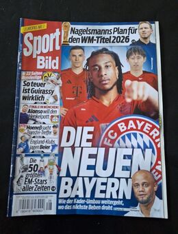 SportBild - Nr. 28 /2024 10.07.2024 Bayern München, Bundesliga Nagelsmann Sport - Essen