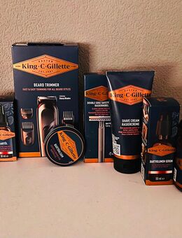 King C Gillette Rasur und Rasierer Set 8-teilig NEU - Saarbrücken