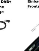 Digital - Audio - Brochasting Antenne DAB+ Aktiv Kenwood Neu OVP in 8600