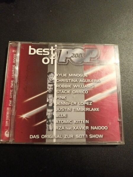 CD „Best of Pop 2003“, 2 CDs (R.Williams/K.Minogue/Pink/Naidoo/Blue) - Essen