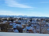 1-2 Zi. Appartement mit grandiosem Blick über Leutkich bis hin zu den Bergen - Leutkirch (Allgäu)