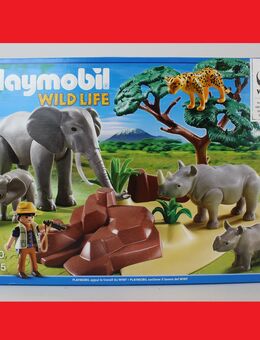 Neu PLAYMOBIL 5275 WWF-Forscher bei afrikanischen Savannentieren Elefanten Nashörner Zoo Tiere ungeöffnet OVP - Gaggenau