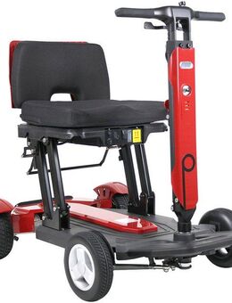 Prophete Elektromobil SM4 Kompakt E-Seniorenroller, 250 W, 6 km/h, Tiefer Einstieg, bis zu 20 km Reichweite, klappbar