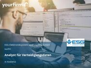 Analyst für Verteidigungsdaten - Koblenz