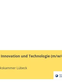 Berater für Innovation und Technologie (m/w/d) - Lübeck