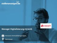 Manager Digitalisierung (m/w/d) - Hannover