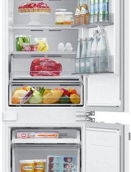Samsung Einbaukühlgefrierkombination BRB8OF BRB80F26BDFO, 177,5 cm hoch, 54 cm breit, Twin Cooling Plusᵀᴹ ‑ Verlängert Frische und Geschmack