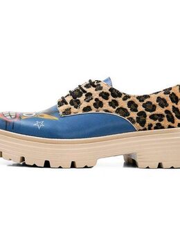 DOGO Brooklyn Meow Attack Damen Halbschuhe Loafer Handgefertigt