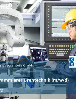 CNC-Programmierer Drehtechnik (m/w/d) - Ludwigsburg