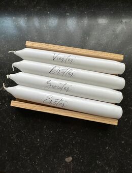4 Stabkerzen - Adventskranz, Adventszeit… - Hausen (Wied)