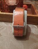 Fossil Damenarmbanduhr mit Echtlederarmband in 24582