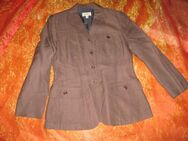 NEU * Edel * klassisch * Leinen * Hosen- Anzug * Kostüm * Blazer "She" Gr. 36- 38/ S * nougat- braun * - Riedlingen