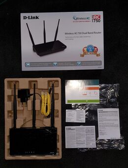 D-LINK Wireless AC750 Dual Band Router DIR-809 (neueste Version B2) Wifi Box Access Point Repeater neu - Landsberg (Lech)
