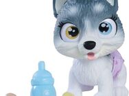 SIMBA Spielfigur Pamper Petz Husky, Mit Trink- und Nässfunktion