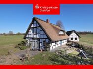 Liebhaber aufgepasst! Ländlicher Reetdachhof zu verkaufen! - Tecklenburg