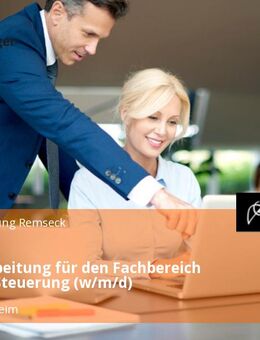 Sachbearbeitung für den Fachbereich Zentrale Steuerung (w/m/d) - Remseck (Neckar) Remseck