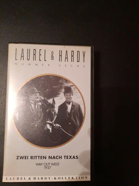 Laurel & Hardy - Zwei ritten nach Texas VHS - Essen