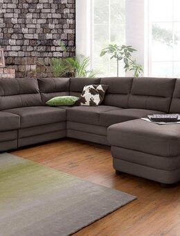 COTTA Polstergarnitur Royale U-Form, (Set), Set bestehend aus: Wohnlandschaft & Hocker