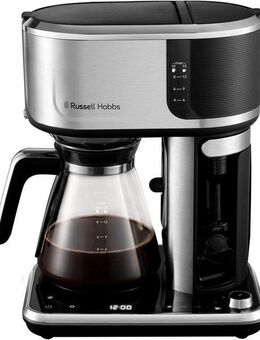 RUSSELL HOBBS Filterkaffeemaschine Attentiv 26230-56 Coffee Bar, 1,25l Kaffeekanne, Papierfilter 1x4