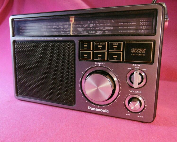 Radio Transistorradio tragbar Panasonic FM-MW-SW 3-Band Receive - Radolfzell (Bodensee) Zentrum