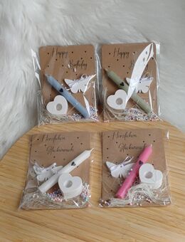 Je 5,90 € .... herzlichen Glückwunsch oder Happy Birthday in der Tüte - Rheinbach